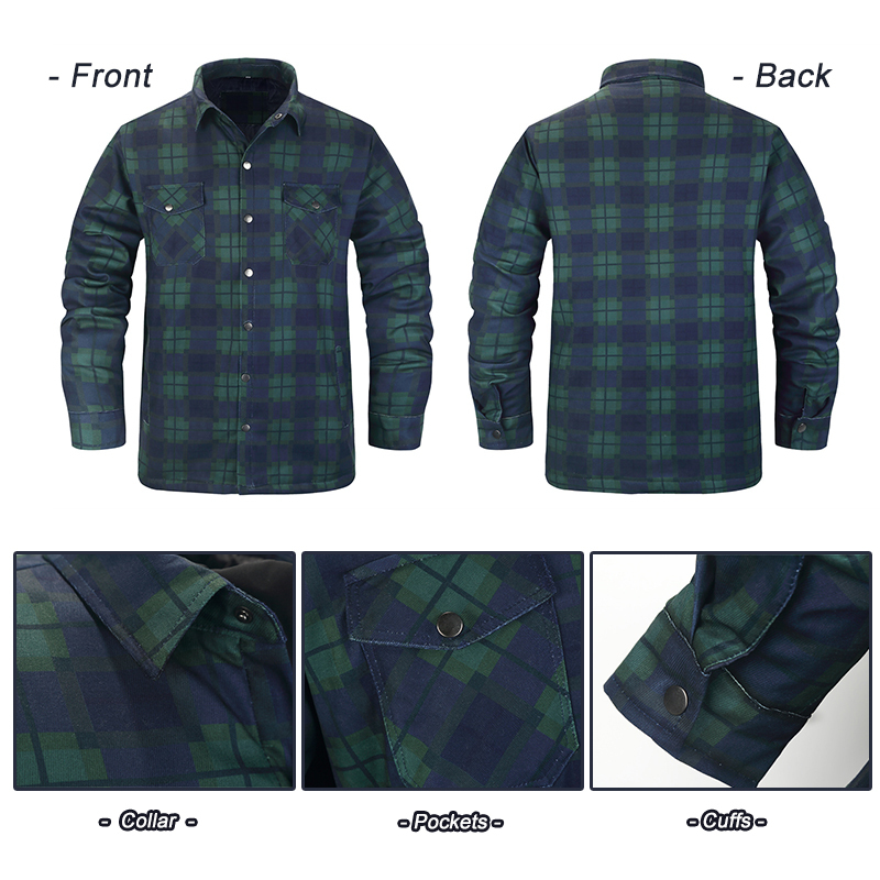 Kış ekose gömlek Mens için kal - Flannel Shirt Lined incelemesi ve fiyatı